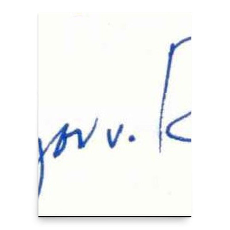 Gregor von Rezzori poster print, in size 18x24 inches.