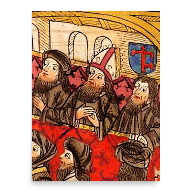 Gregory Tsamblak poster print, in size 18x24 inches.