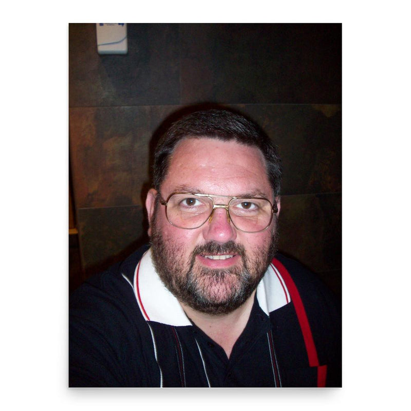 Gregory Victor Babic poster print, in size 18x24 inches.