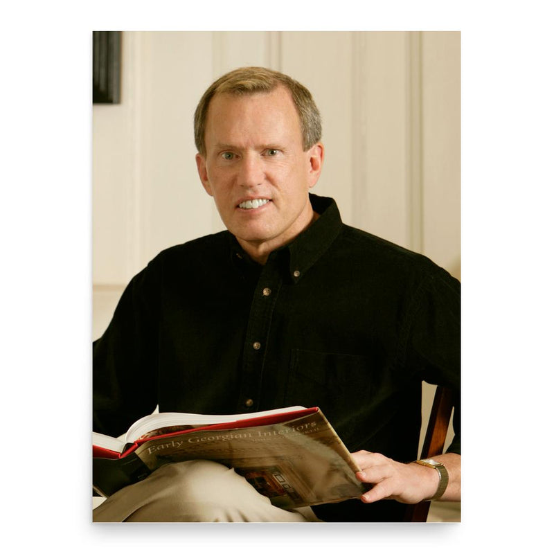 Gregory White Smith poster print, in size 18x24 inches.