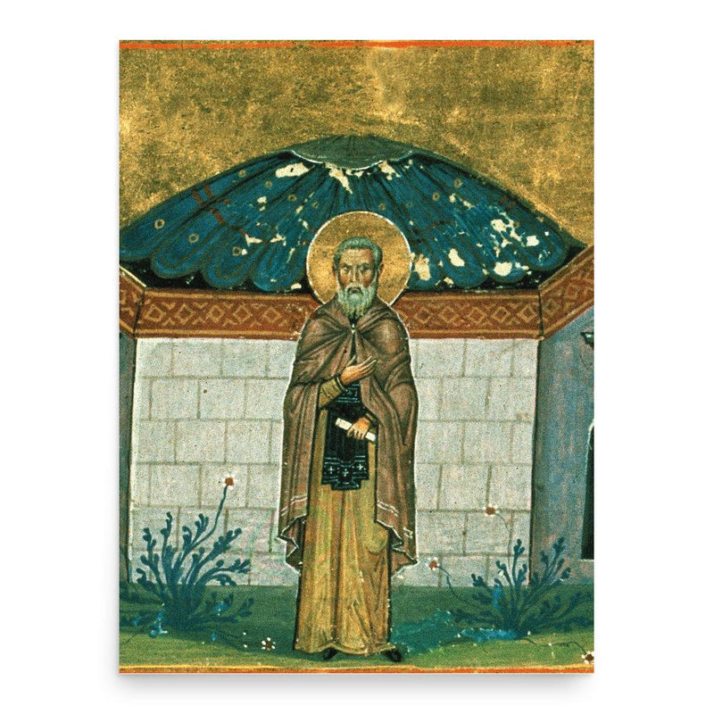 Gregory of Dekapolis poster print, in size 18x24 inches.