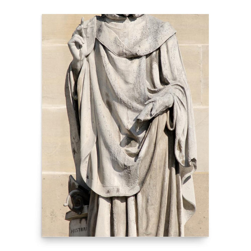 Gregory of Tours poster print, in size 18x24 inches.