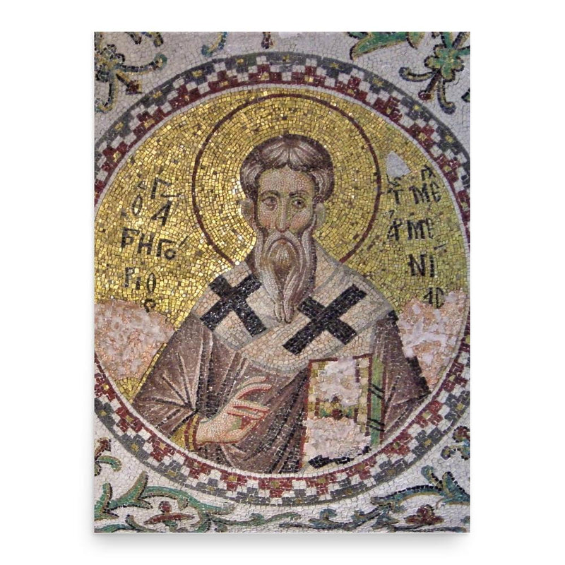 Gregory the Illuminator poster print, in size 18x24 inches.