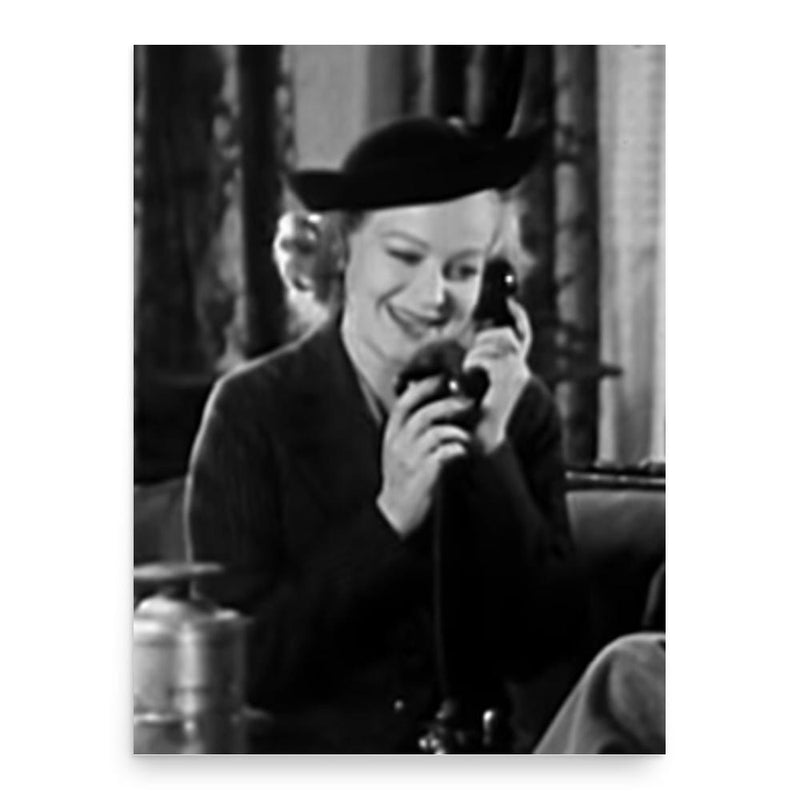 Greta Granstedt poster print, in size 18x24 inches.