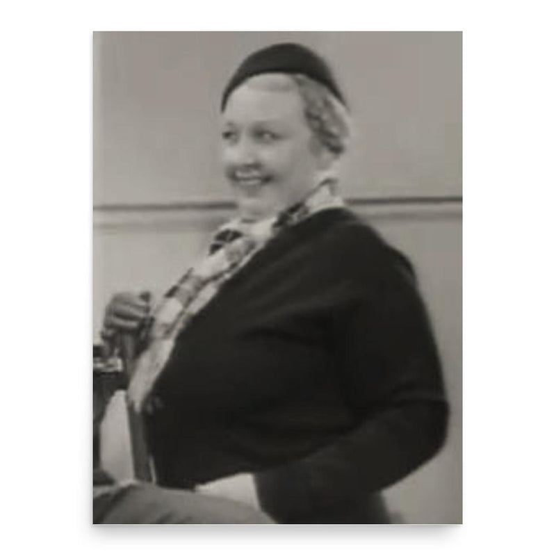 Greta Meyer poster print, in size 18x24 inches.