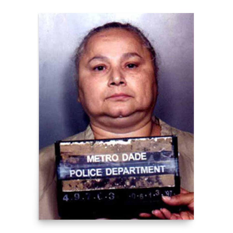 Griselda Blanco poster print, in size 18x24 inches.