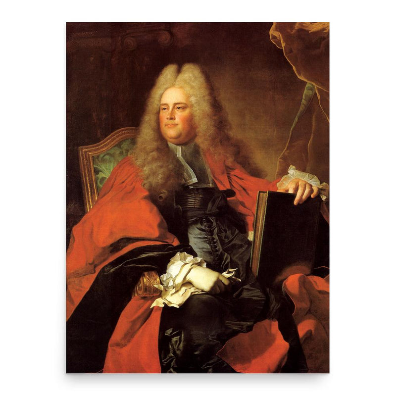 Guillaume de Lamoignon de Blancmesnil poster print, in size 18x24 inches.