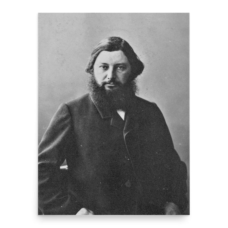 Gustave Courbet poster print, in size 18x24 inches.