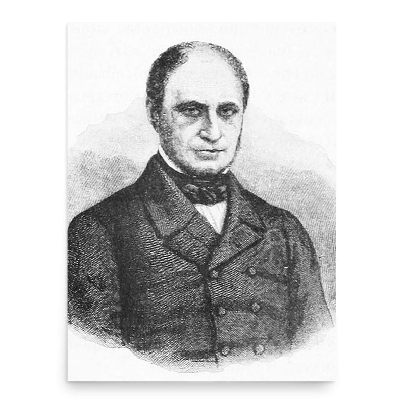 Gustavo Ponza di San Martino poster print, in size 18x24 inches.