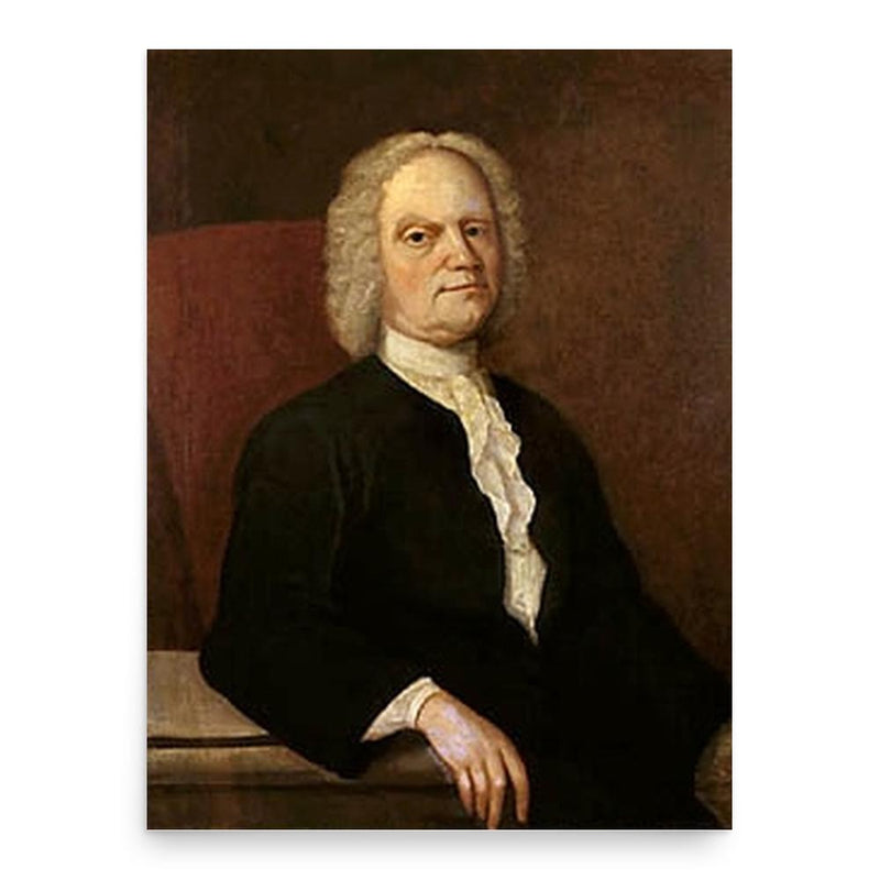 Gustavus Hesselius poster print, in size 18x24 inches.