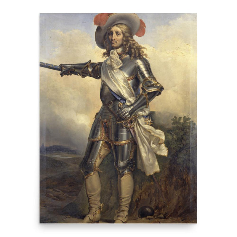Guy Aldonce de Durfort de Lorges poster print, in size 18x24 inches.