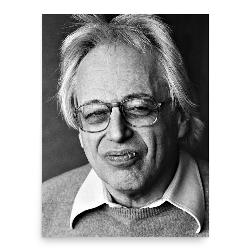 György Ligeti poster print, in size 18x24 inches.