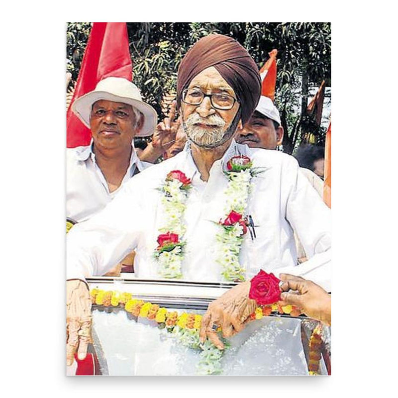 Gyan Singh Sohanpal poster print, in size 18x24 inches.