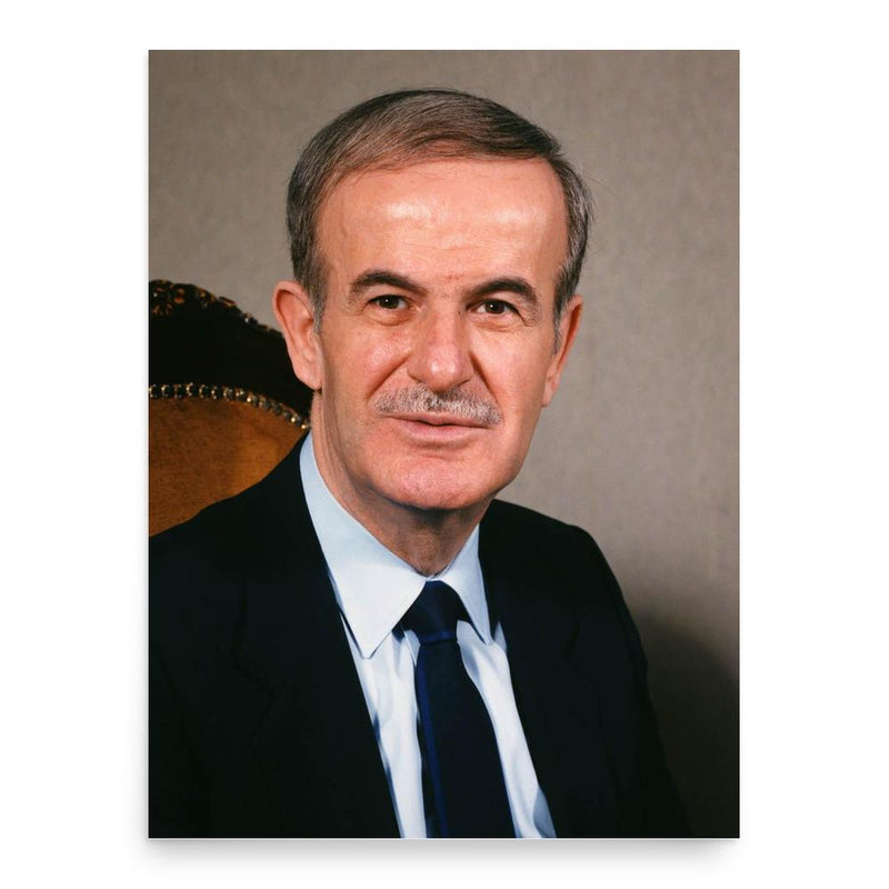 Hafez al-Assad poster print, in size 18x24 inches.