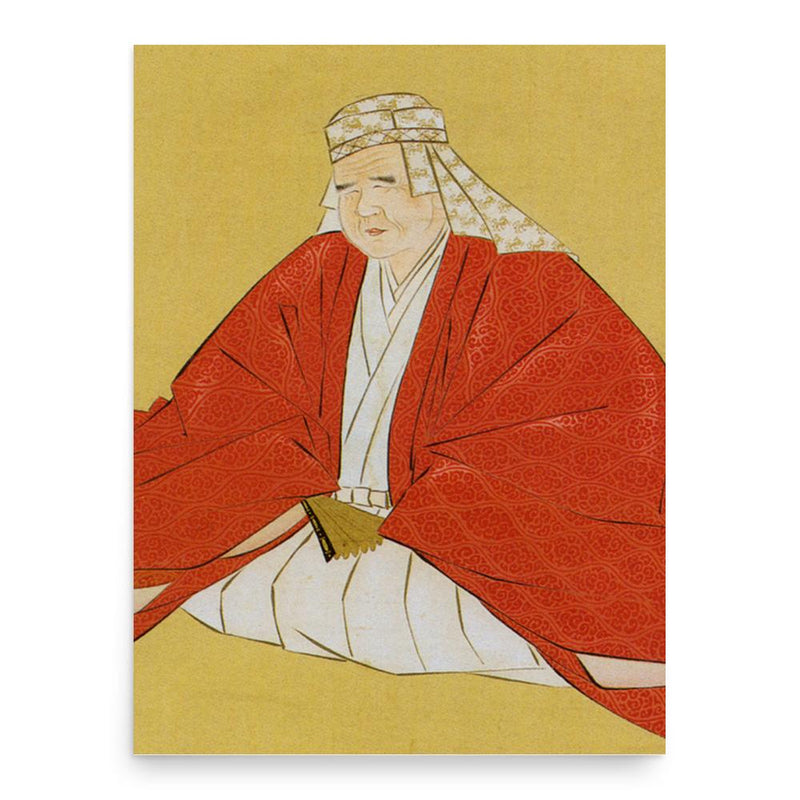 Hanawa Hokiichi poster print, in size 18x24 inches.