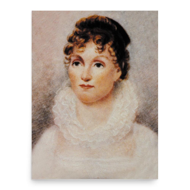 Hannah Van Buren poster print, in size 18x24 inches.