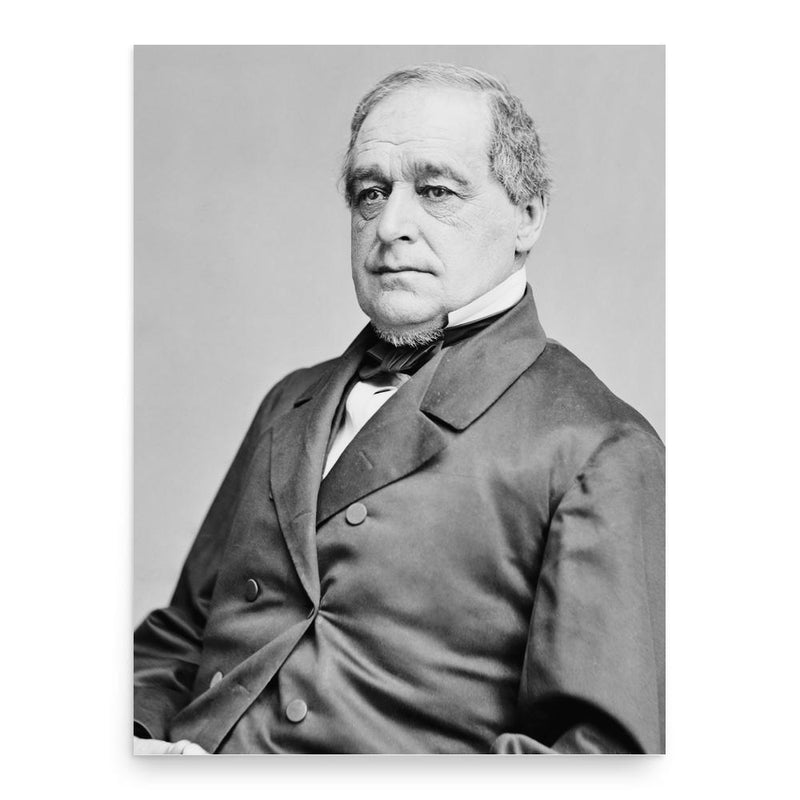 Hannibal Hamlin poster print, in size 18x24 inches.