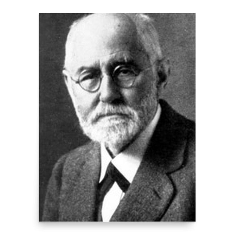 Hans Carl Friedrich von Mangoldt poster print, in size 18x24 inches.