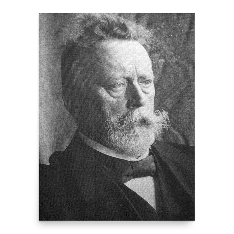 Hans Eduard von Berlepsch-Valendas poster print, in size 18x24 inches.