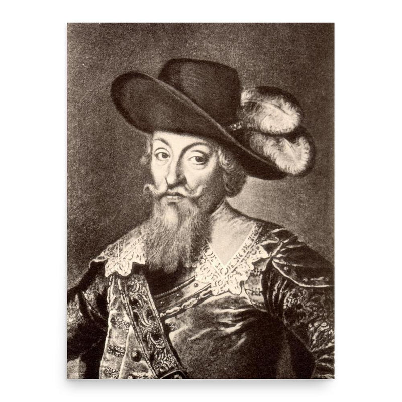 Hans Georg von Arnim-Boitzenburg poster print, in size 18x24 inches.