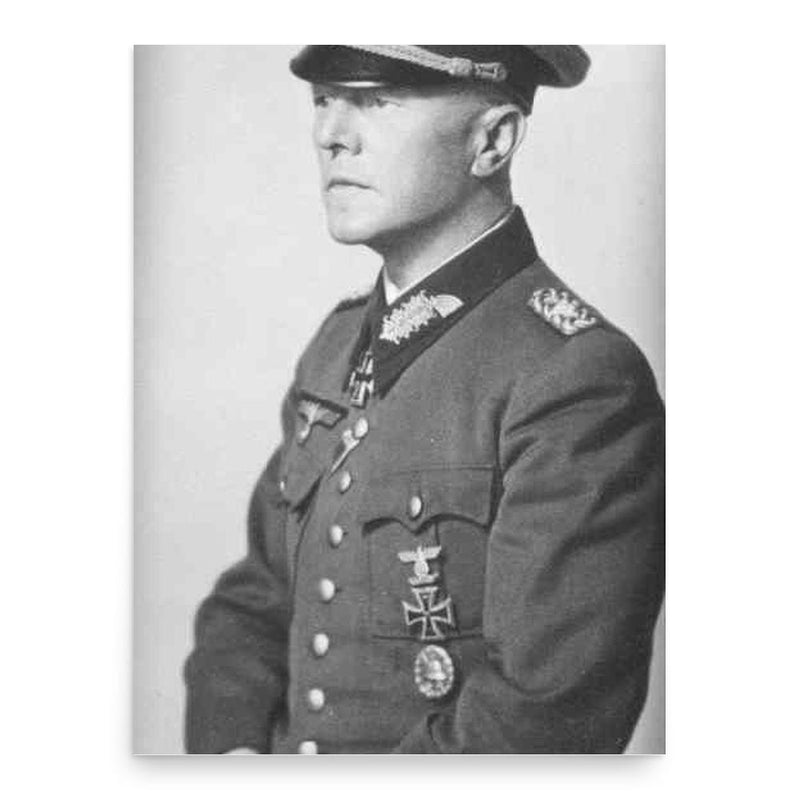 Hans Graf von Sponeck poster print, in size 18x24 inches.