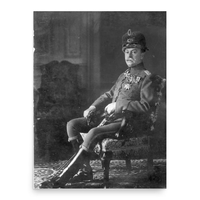 Hans Heinrich XV von Hochberg poster print, in size 18x24 inches.