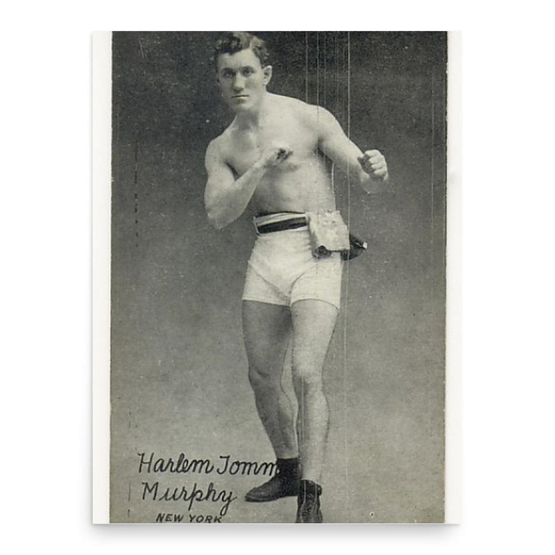 Harlem Tommy Murphy poster print, in size 18x24 inches.