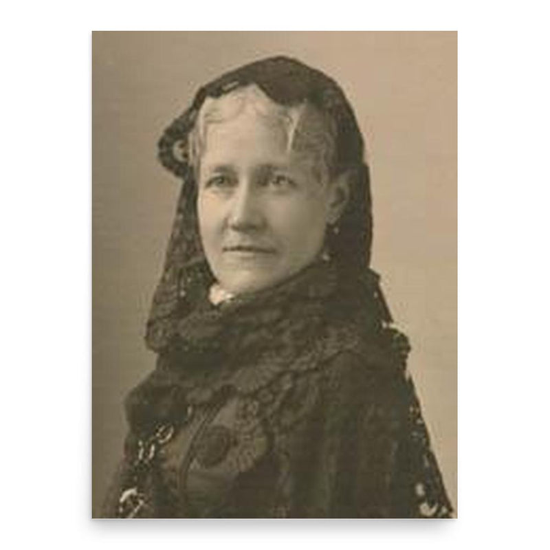 Harriet Elizabeth Prescott Spofford poster print, in size 18x24 inches.