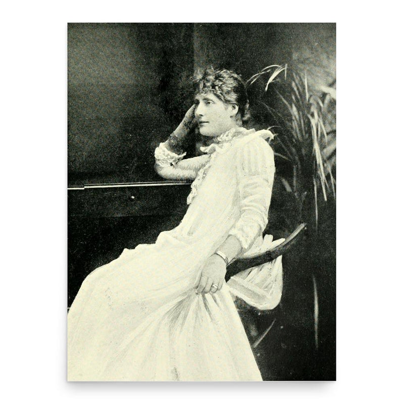 Harriett Jay poster print, in size 18x24 inches.