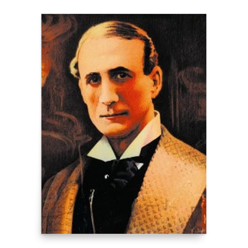 Harry Arthur Saintsbury poster print, in size 18x24 inches.