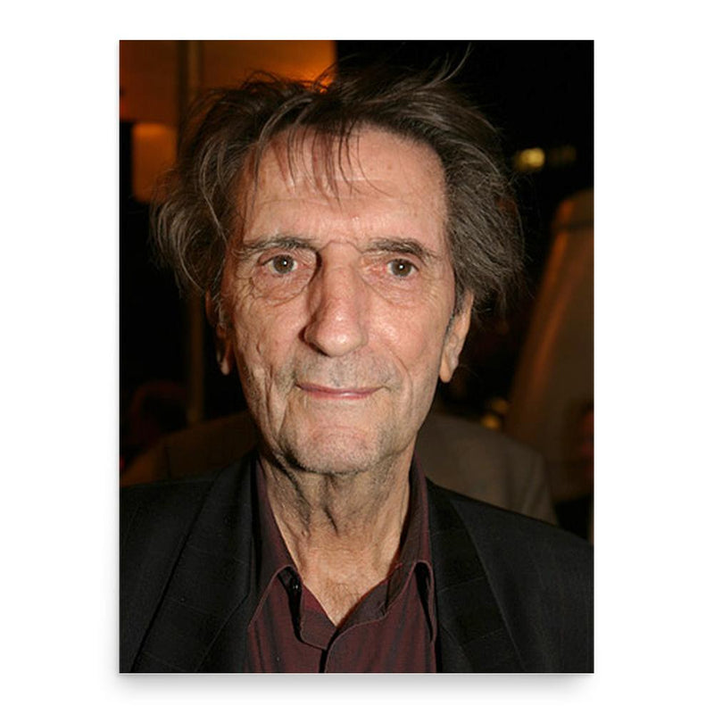 Harry Dean Stanton poster print, in size 18x24 inches.