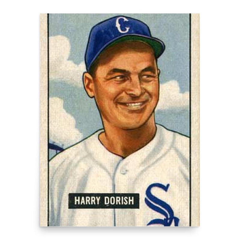 Harry Dorish poster print, in size 18x24 inches.