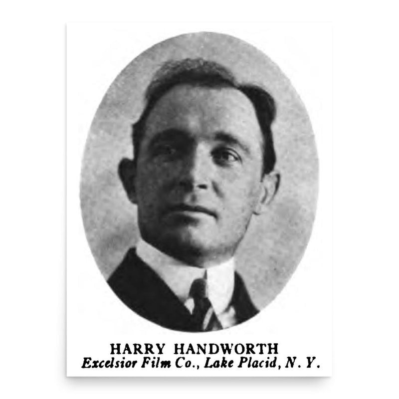 Harry Handworth poster print, in size 18x24 inches.