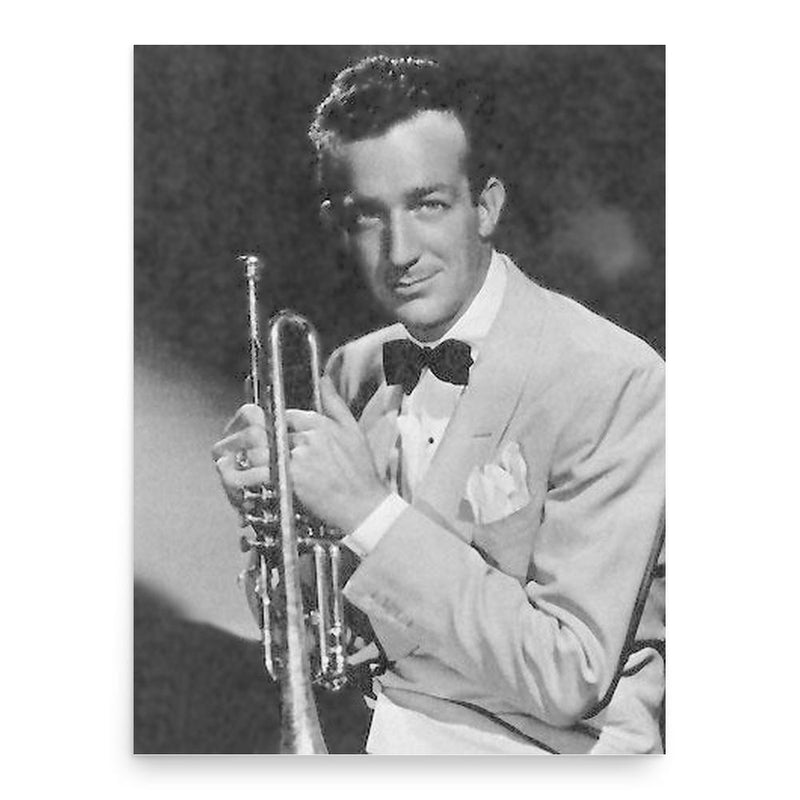 Harry James poster print, in size 18x24 inches.