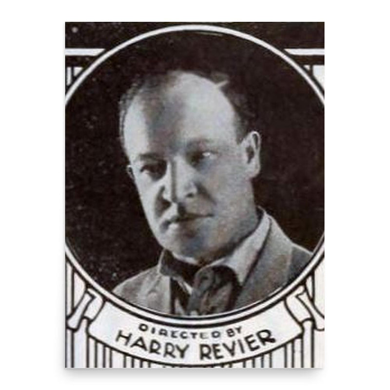 Harry Revier poster print, in size 18x24 inches.