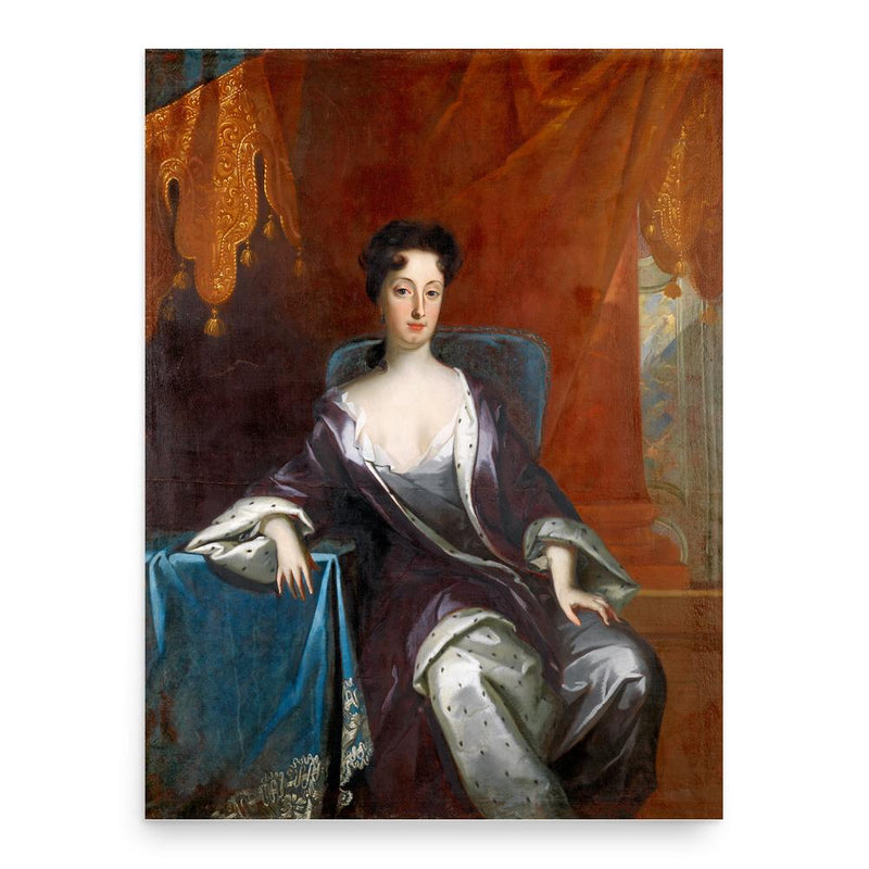 Hedvig Sophia of Sweden poster print, in size 18x24 inches.