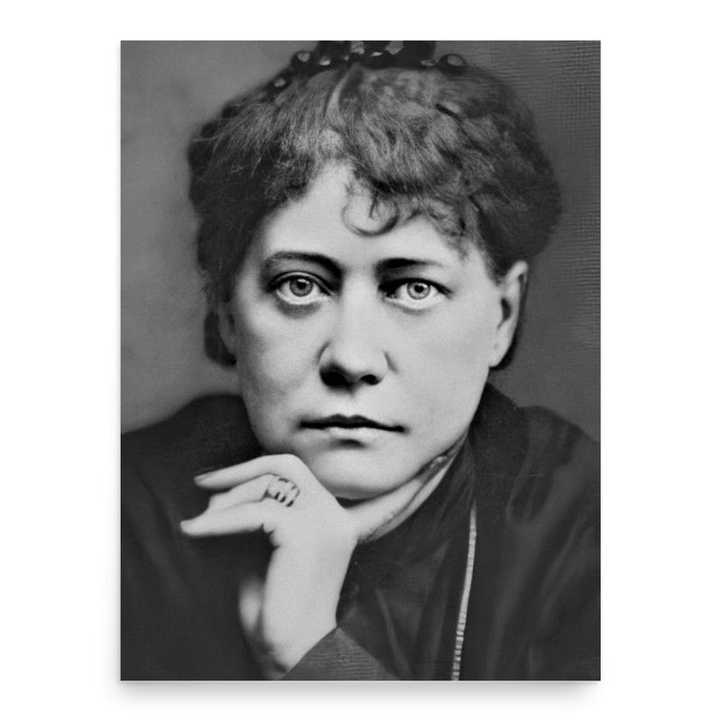 Helena Petrovna Blavatsky poster print, in size 18x24 inches.