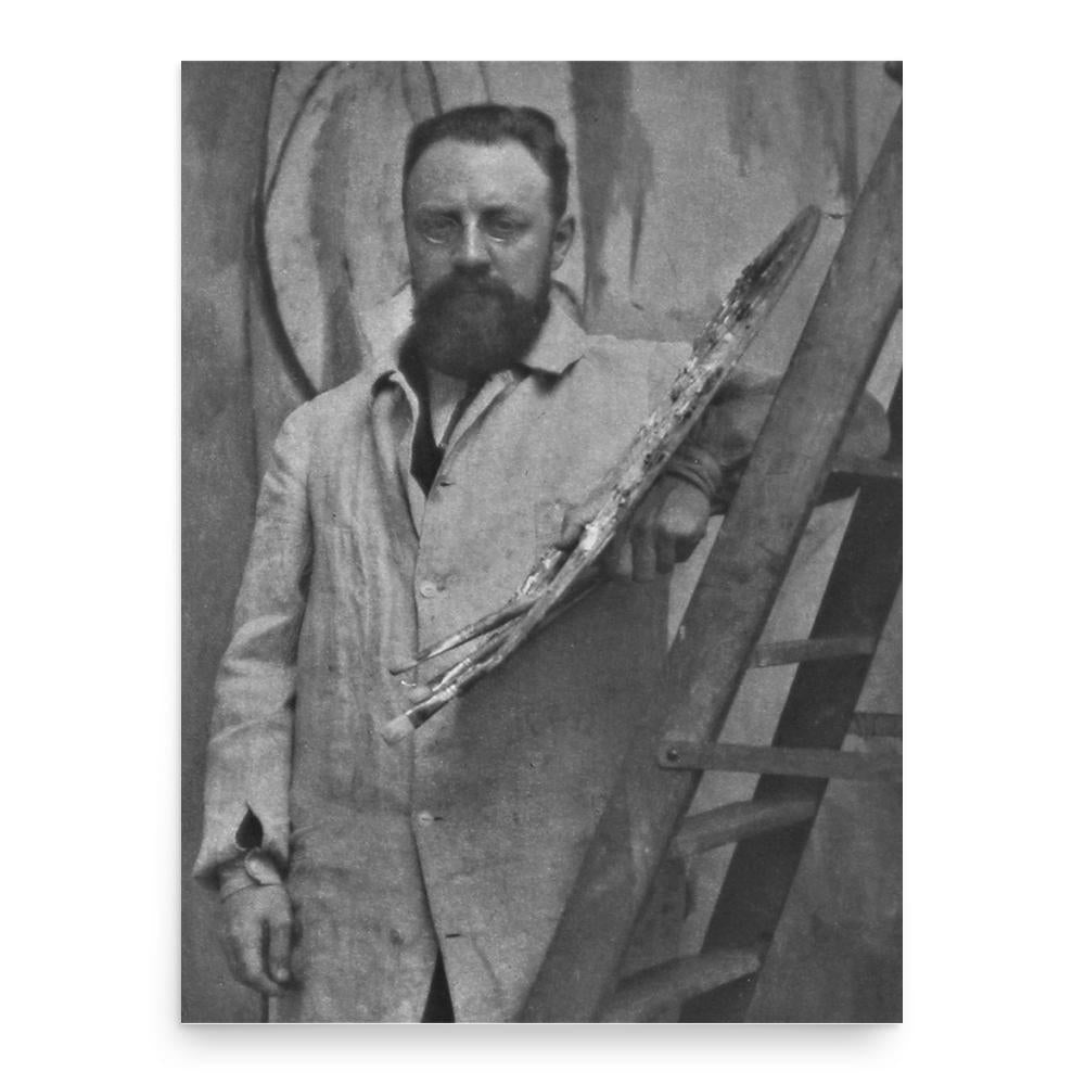 Henri-Émile-Benoît Matisse poster print, in size 18x24 inches.