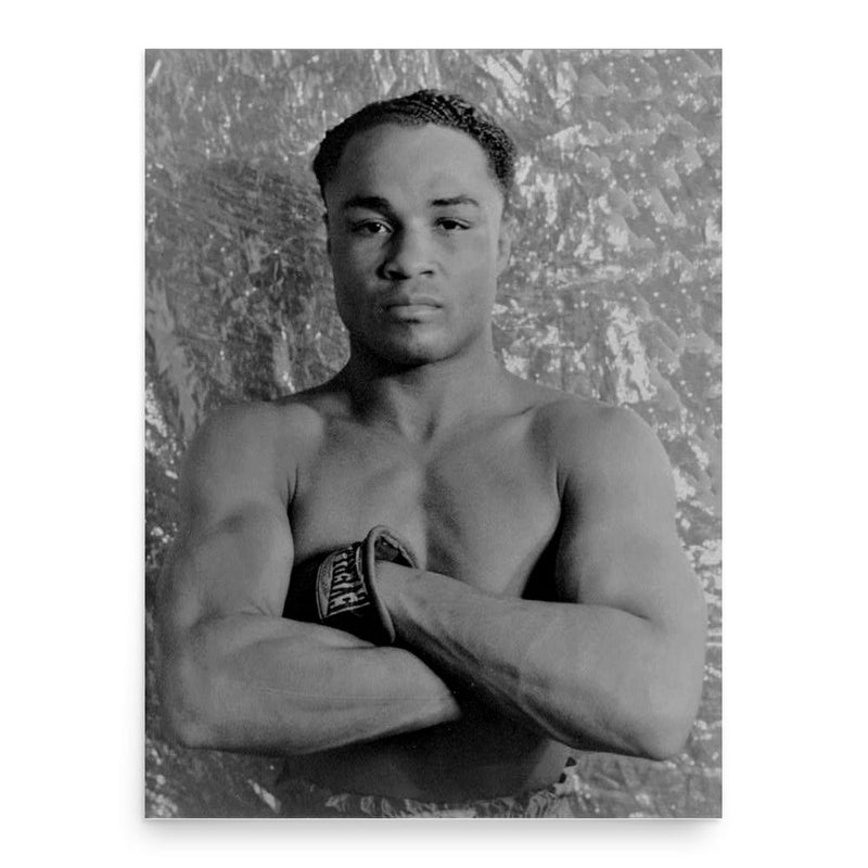 Henry Armstrong poster print, in size 18x24 inches.