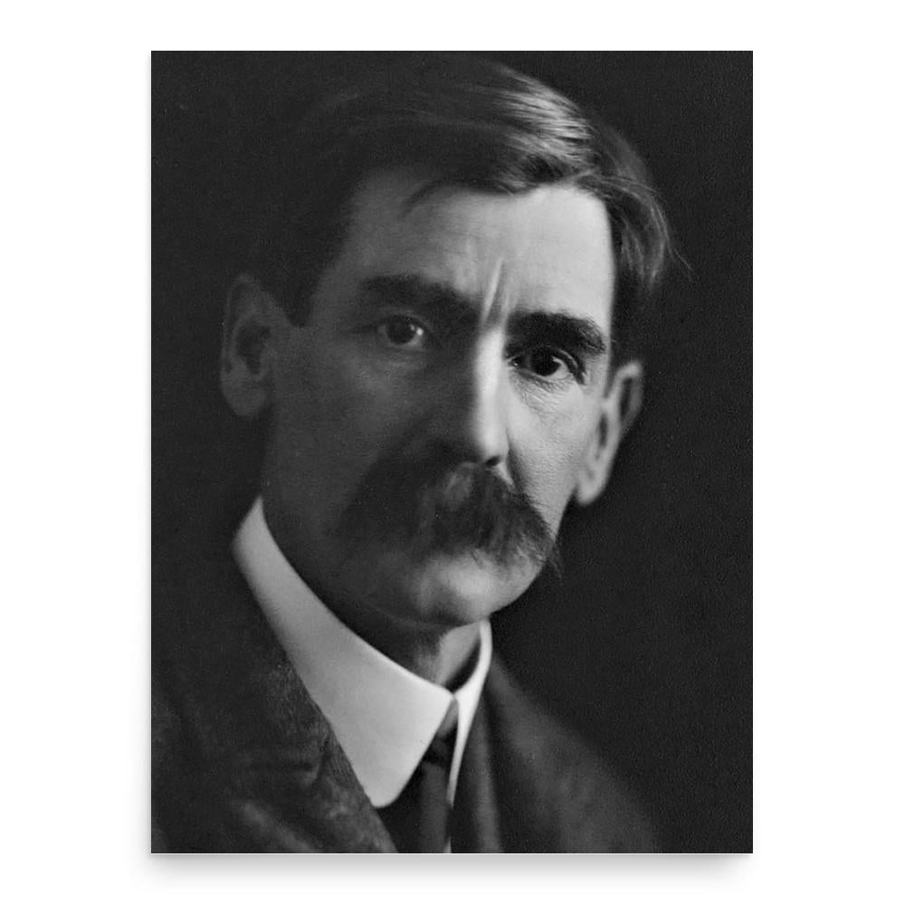Henry Lawson poster print, in size 18x24 inches.