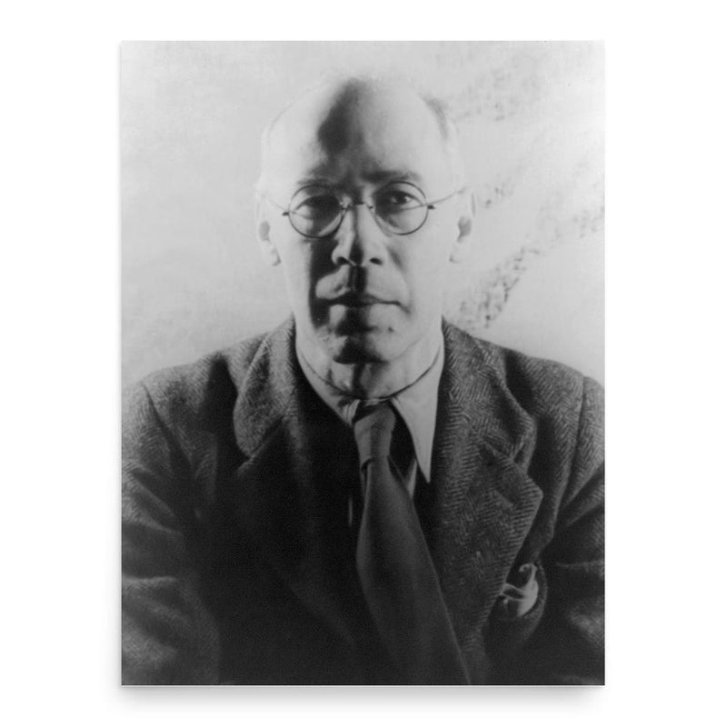 Henry Miller poster print, in size 18x24 inches.