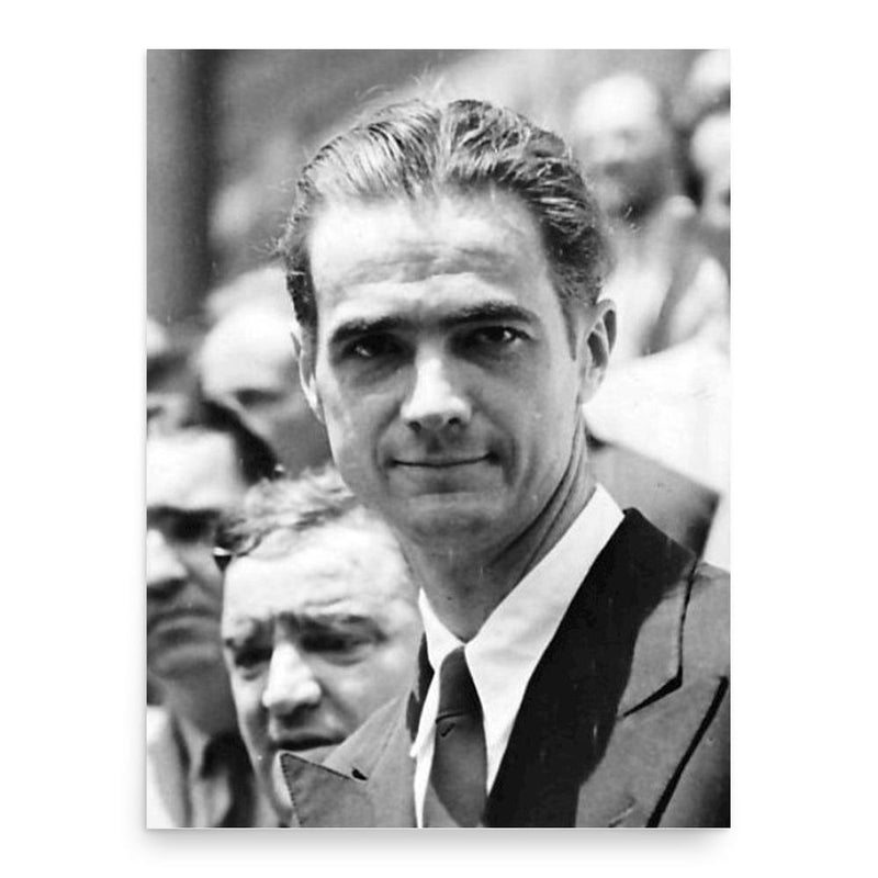 Howard Hughes poster print, in size 18x24 inches.