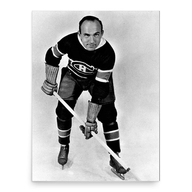 Howie Morenz poster print, in size 18x24 inches.