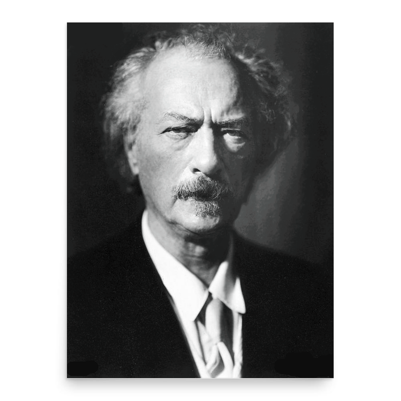 Ignacy Paderewski poster print, in size 18x24 inches.