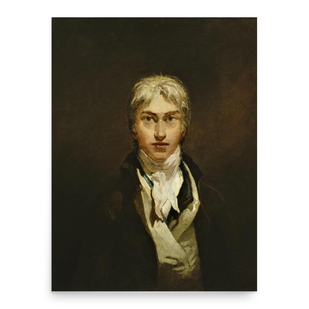 J.M.W. Turner poster print, in size 18x24 inches.