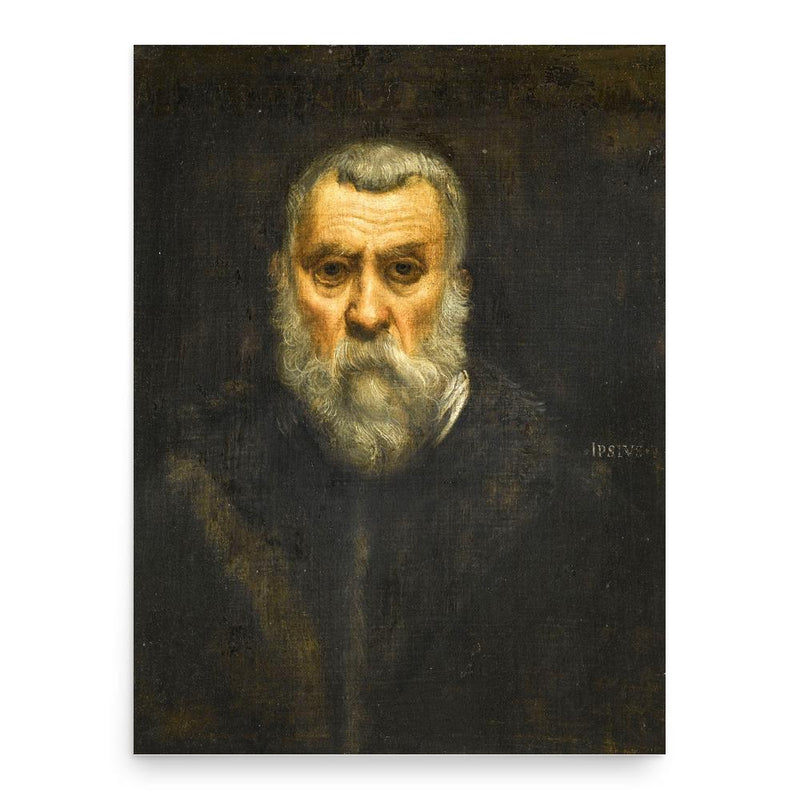 Jacopo Tintoretto poster print, in size 18x24 inches.