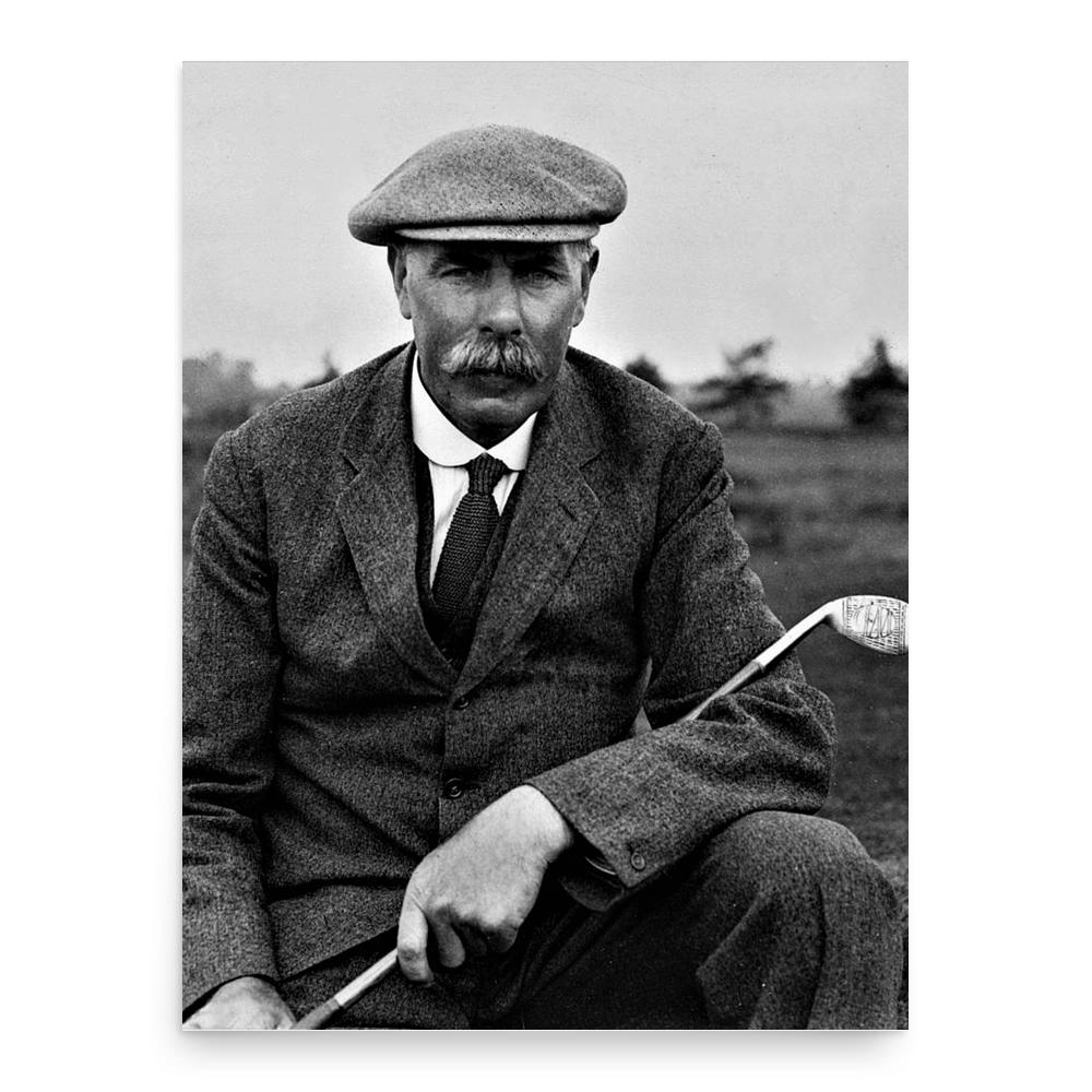 James Braid poster print, in size 18x24 inches.
