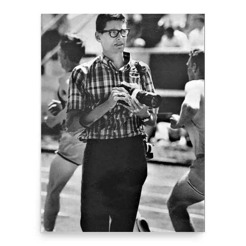 Jim Ryun poster print, in size 18x24 inches.