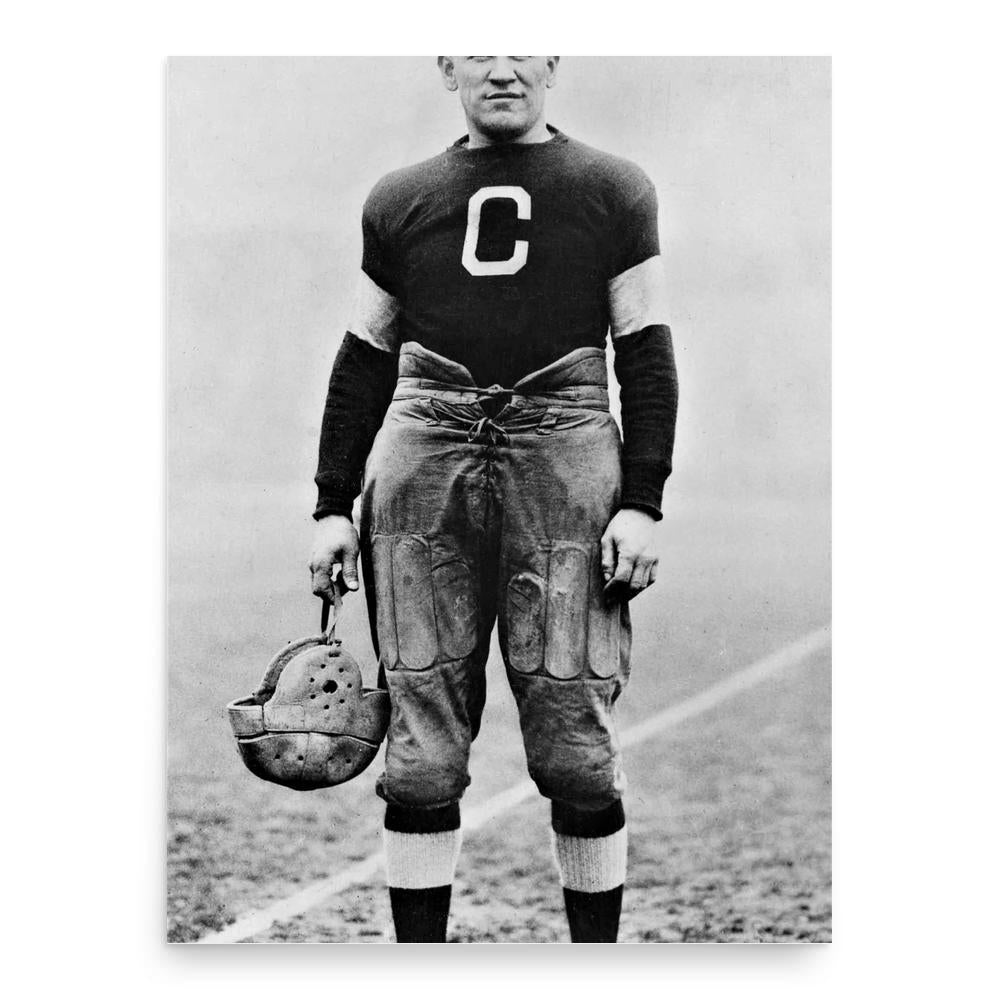 Jim Thorpe poster print, in size 18x24 inches.