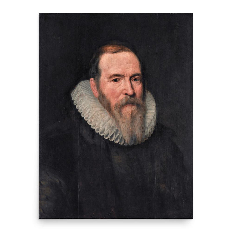 Johan van Oldenbarneveldt poster print, in size 18x24 inches.